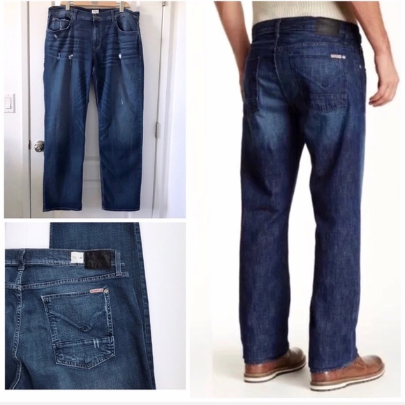 hudson mens loose fit jeans